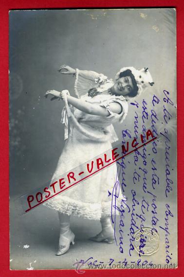 Postkarten: POSTAL ACTRIZ O CUPLETISTA, ORIGINAL,  P98719