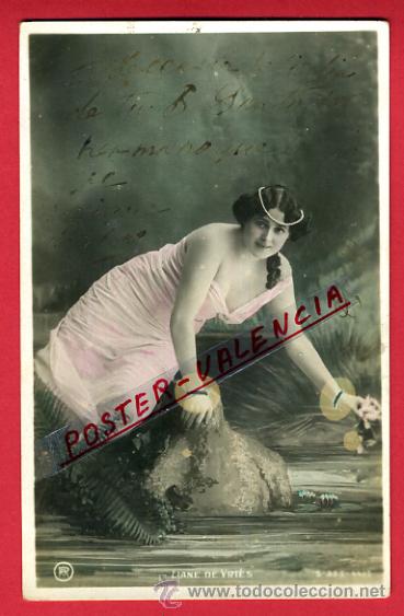 Postcards: POSTAL ACTRIZ O CUPLETISTA, ORIGINAL, LIANE DE VRIES, P98743