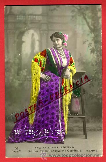 Postkarten: POSTAL ACTRIZ O CUPLETISTA, ORIGINAL, CONCHITA LEDESMA, P98747