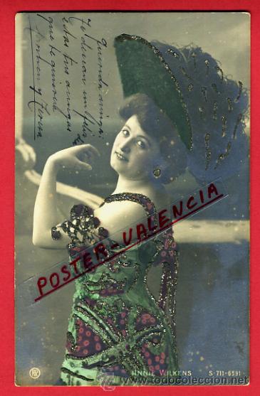 Postais: POSTAL ACTRIZ O CUPLETISTA, ORIGINAL, ANNIE WILKENS, P98755