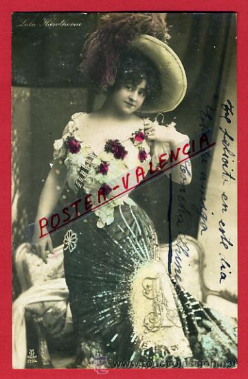Postcards: POSTAL ACTRIZ O CUPLETISTA, ORIGINAL, LOLA HANTHORNE, P98756