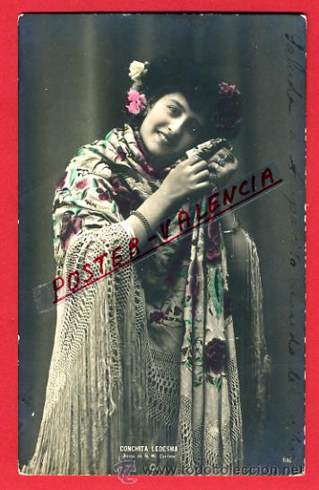Postales: POSTAL ACTRIZ O CUPLETISTA, ORIGINAL, CONCHITA LEDESMA, P98780