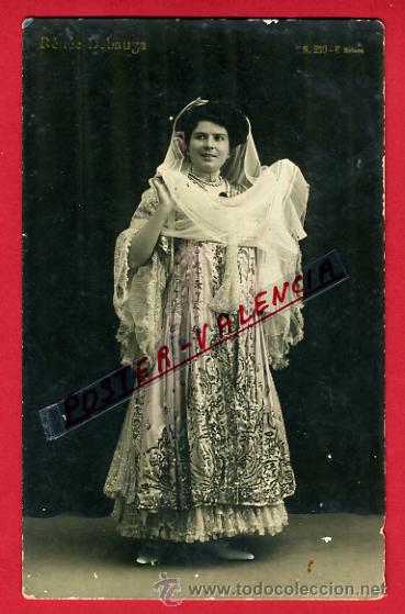 Postales: POSTAL ACTRIZ O CUPLETISTA, ORIGINAL, RENEE DEBAUGA, P98783