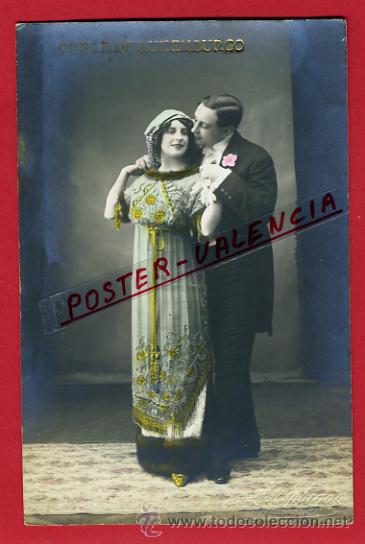 Postales: POSTAL ACTRIZ O CUPLETISTA, ORIGINAL, CONDE DE LUXEMBURGO, P98784