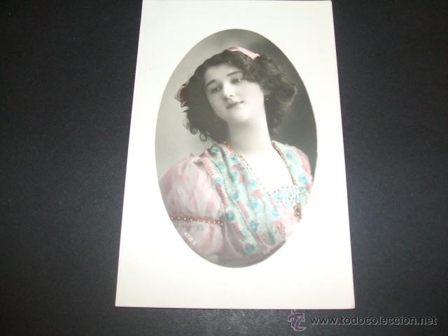 Postales: DAMA ELEGANTE POSTAL HACIA 1910 - Foto 1