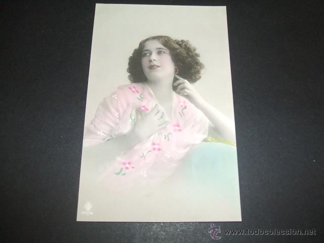 Postales: DAMA ELEGANTE POSTAL HACIA 1910 - Foto 1