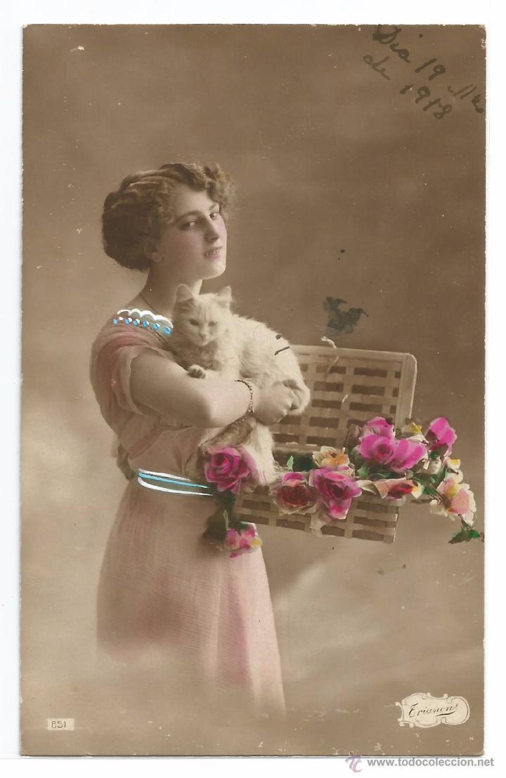 Postales: POSTAL EDICION TRIANONS N&ordm; 651 .- CIRCULADA 1918