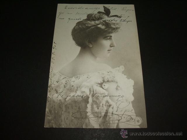 Postales: MUJER ELEGANTE POSTAL 1905 - Foto 1