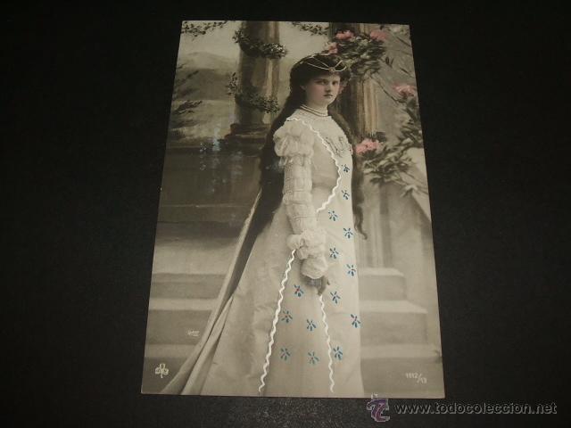 Postales: MUJER ELEGANTE POSTAL ANTIGUA - Foto 1