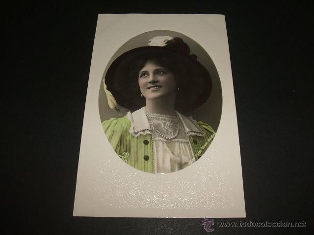 Postales: MUJER ELEGANTE POSTAL ANTIGUA - Foto 1