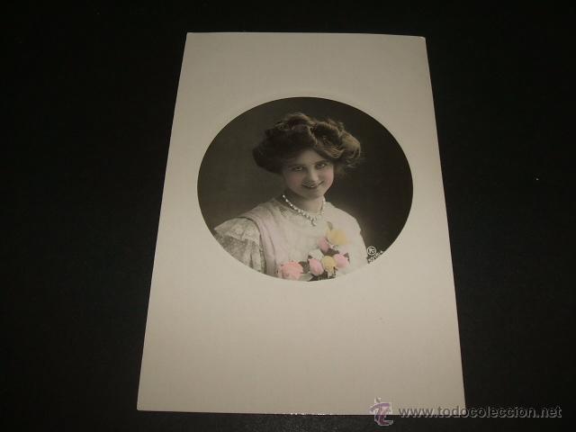 Postales: MUJER ELEGANTE POSTAL ANTIGUA - Foto 1