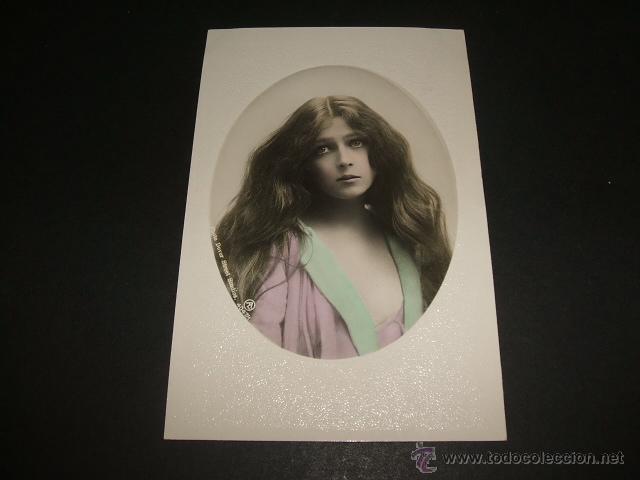 Postales: MUJER ELEGANTE POSTAL ANTIGUA - Foto 1