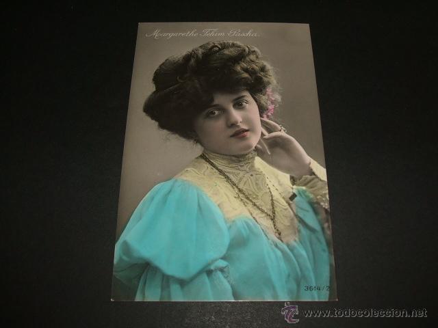 Postales: MUJER ELEGANTE POSTAL ANTIGUA - Foto 1