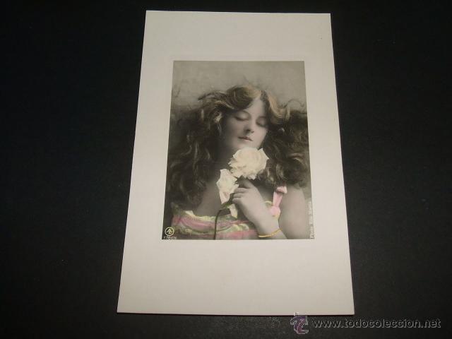 Postales: MUJER ELEGANTE POSTAL ANTIGUA - Foto 1