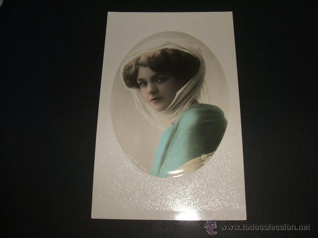 Postales: MUJER ELEGANTE POSTAL ANTIGUA - Foto 1