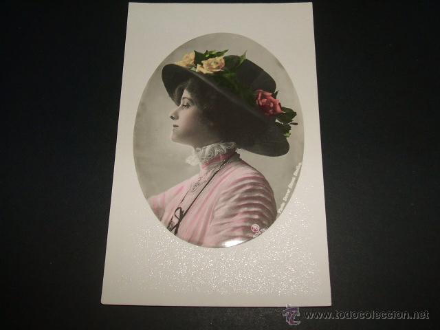 Postales: MUJER ELEGANTE POSTAL ANTIGUA - Foto 1