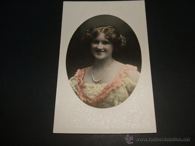Postales: MUJER ELEGANTE POSTAL ANTIGUA - Foto 1