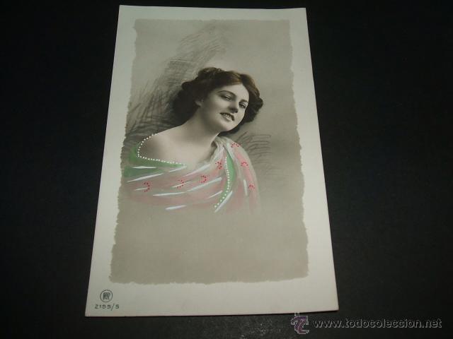 Postales: MUJER ELEGANTE POSTAL ANTIGUA - Foto 1