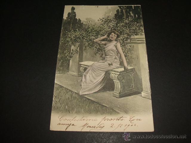 Postales: MUJER ROMANA POSTAL ANTIGUA - Foto 1