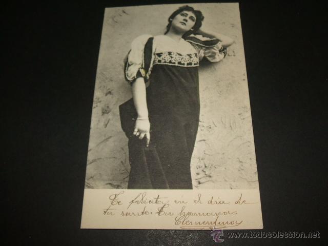 Postales: MUJER ELEGANTE POSTAL ANTIGUA - Foto 1