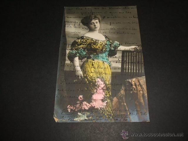 Postales: MUJER POSTAL ANTIGUA - Foto 1