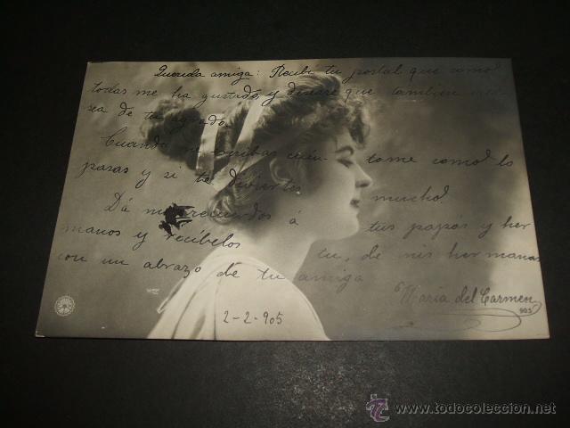 Postales: MUJER CLASICA POSTAL ANTIGUA - Foto 1
