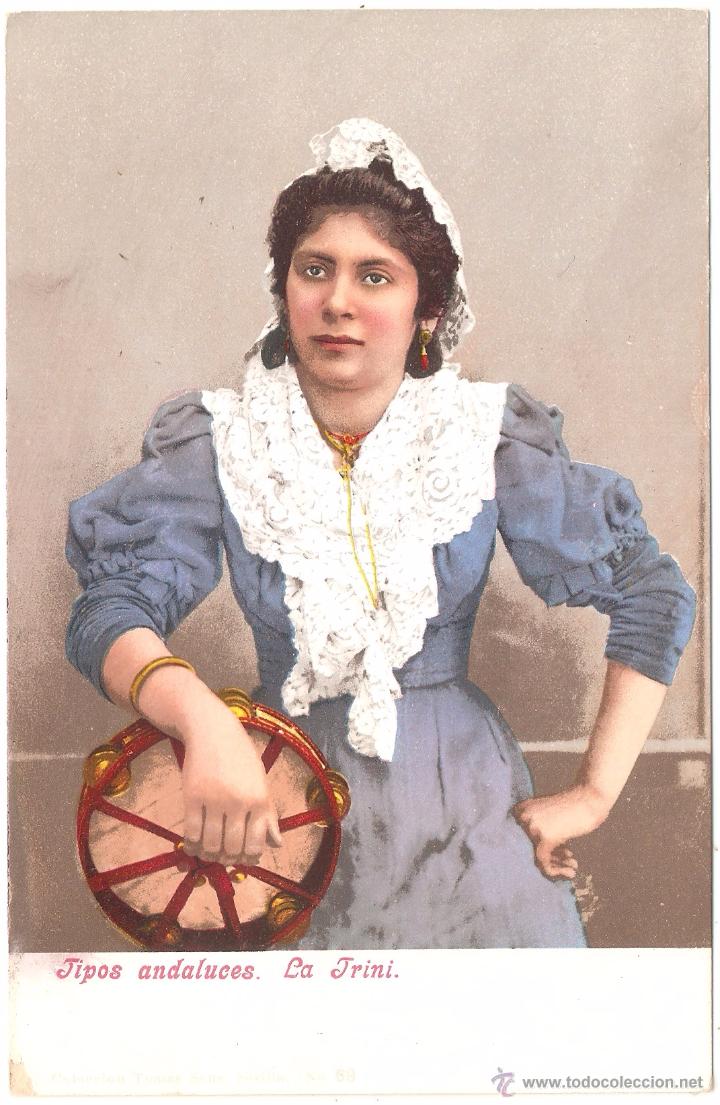 Postales: TIPOS ANDALUCES LA TRINI