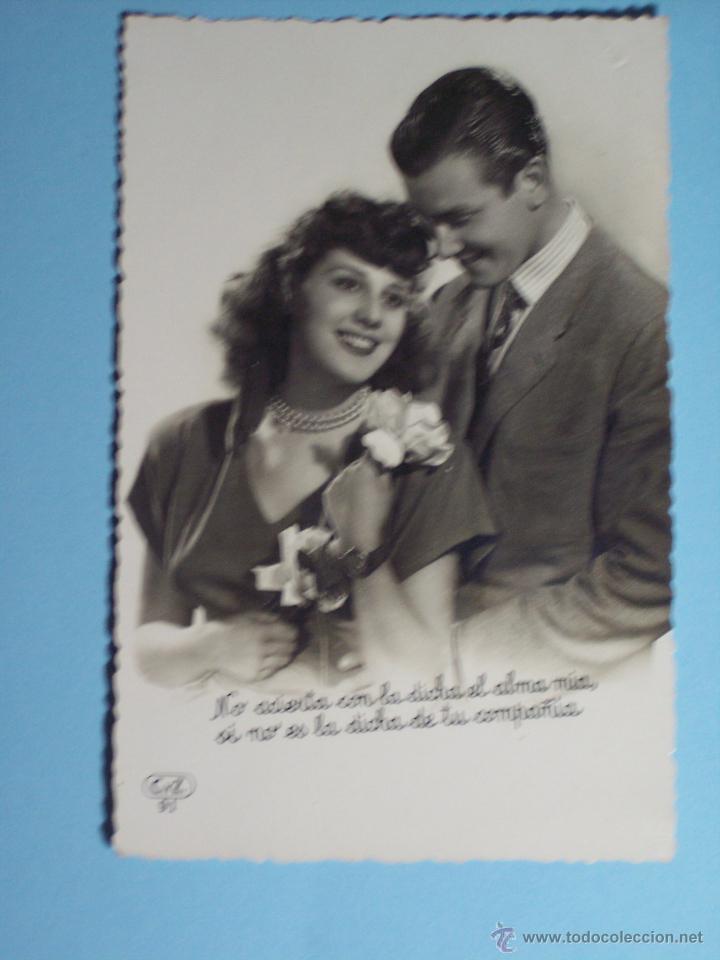 Postales: POSTAL ROMANTICA TROQUELADA - Foto 1