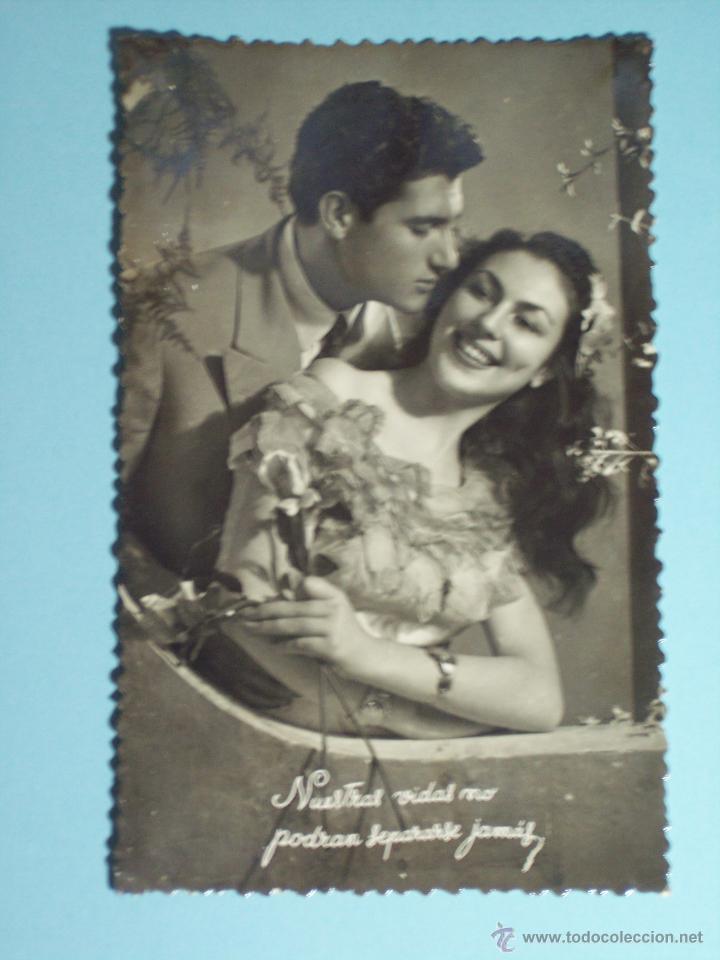 Postales: POSTAL ROMANTICA TROQUELADA - Foto 1