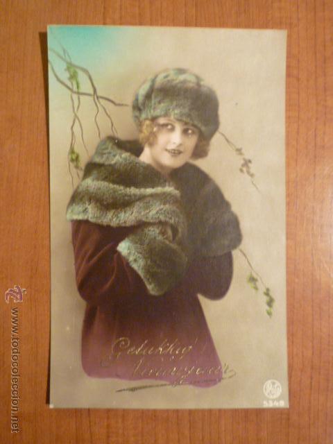 Postkarten: POSTAL ROMANTICA COLOREADA ED. ROTO 5348. CIRCULADA.