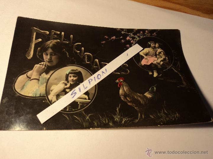 Cartoline: felicidades tarjeta foto-postal universal de correos n&ordm; 169