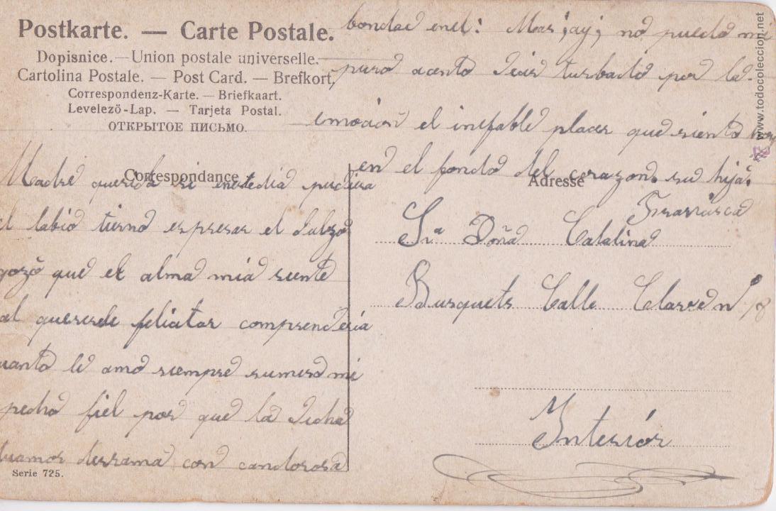 Postales: P- 4217. POSTAL K.V. I E. SERIE N&ordm; 725. - Foto 2
