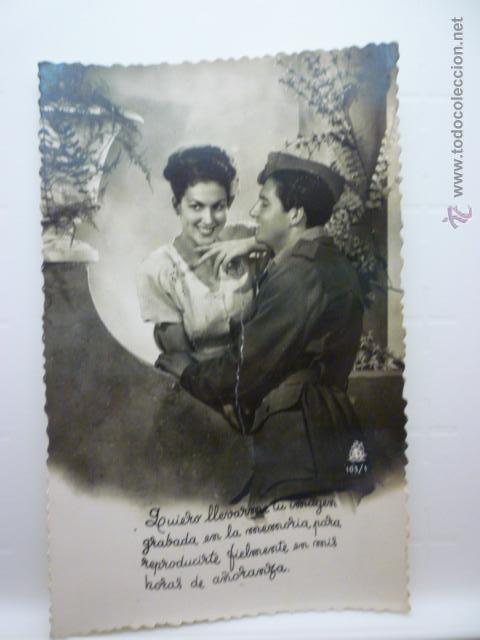 Postales: FOTO POSTAL ROMANTICA. ESCRITA. - Foto 1