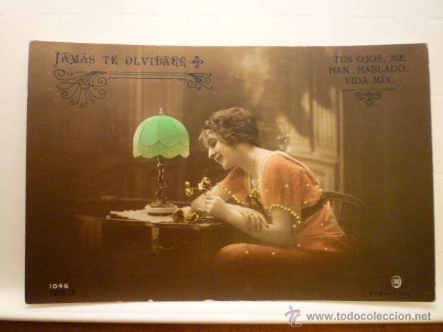 Postais: POSTAL ROMANTICA COLOREADA. ED. DUMMATZEN 128/3. SIN CIRCULAR.