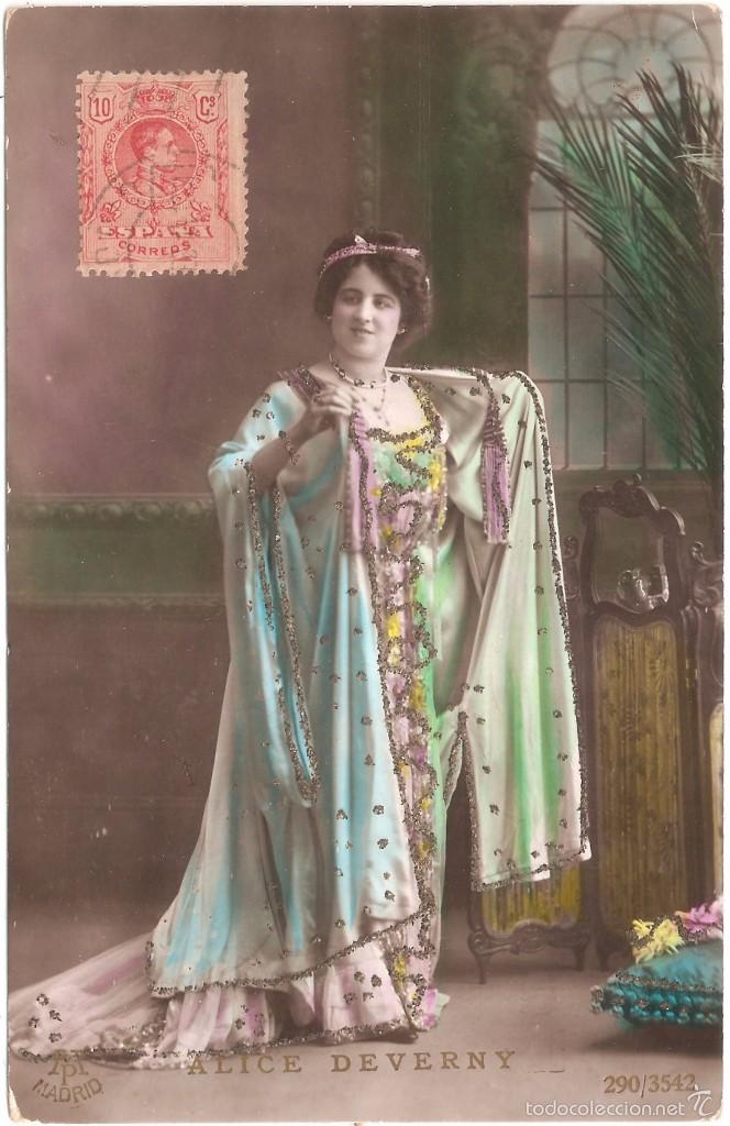 Postales: ALICE DEVERNY 1914