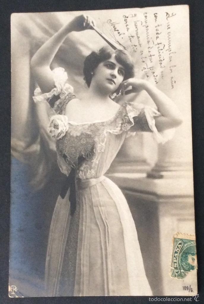 Postales: POSTAL FOTOGR&Aacute;FICA ART NOUVEAU.SE&Ntilde;ORITA.