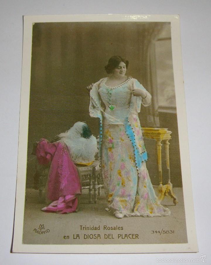 Postales: POSTAL ART NOUVEAU. Trinidad Rosales, La Reina del Placer.