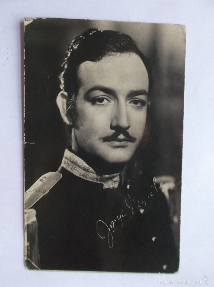 Postales: POSTAL DE JORGE NEGRETE. - Foto 1