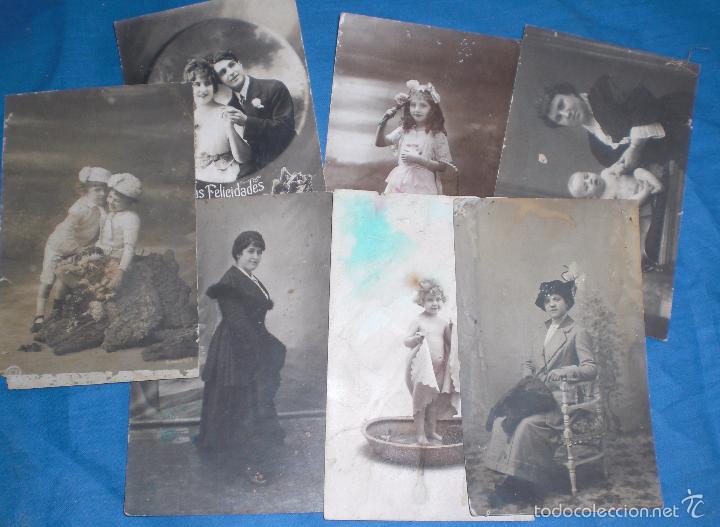 Postais: Lote 2 postales a&ntilde;os 20 mujeres poses
