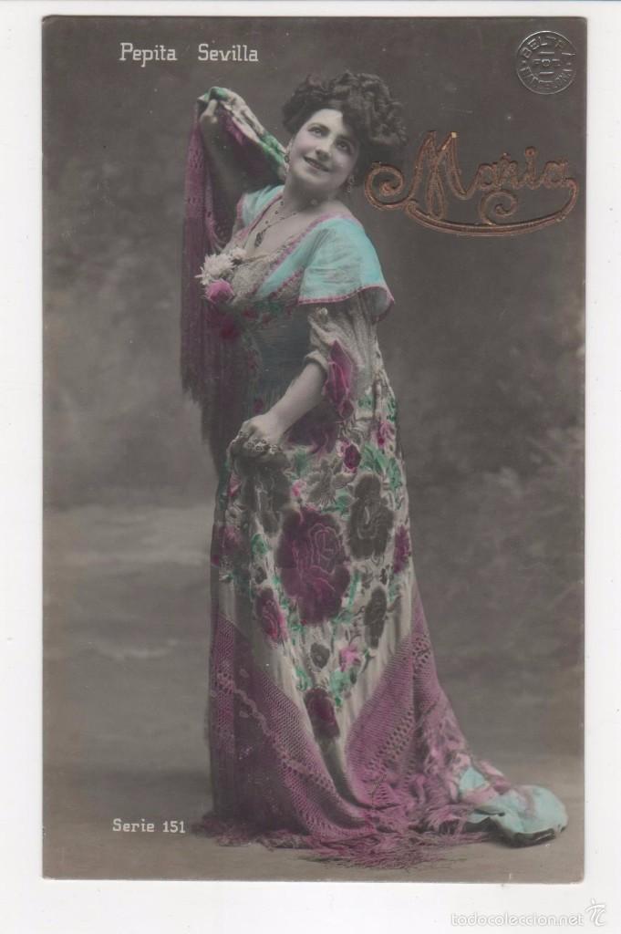 Postales: Pepita Sevilla. - Foto 1