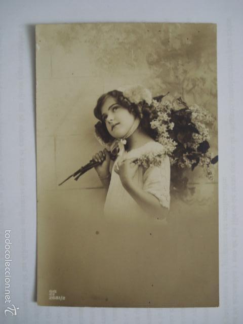 Postais: POSTAL ROMANTICA. ED. GGC&ordm; 2681/2. ESCRITA.