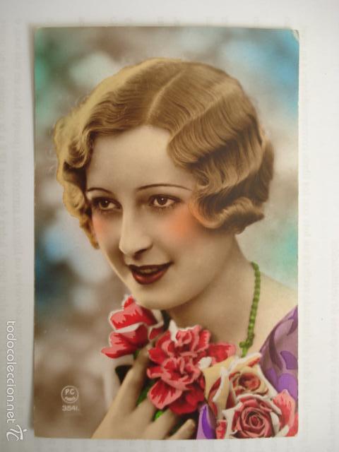 Cartoline: POSTAL ROMANTICA COLOREADA. ED. PC PARIS 3541.