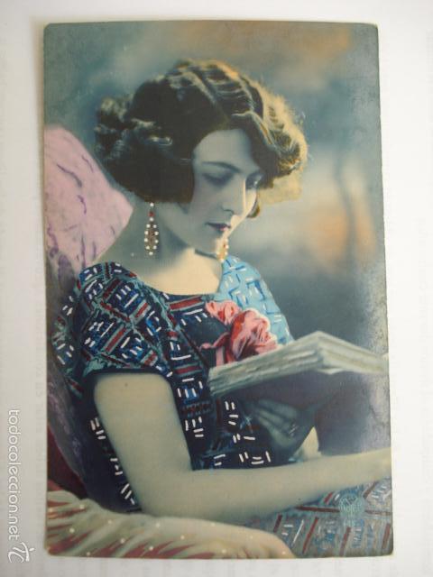 Cartoline: POSTAL ROMANTICA COLOREADA. ED. A NOYER 4123. SIN ESCRIBIR.