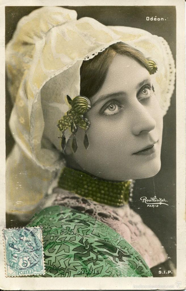 Postales: JOVEN VINTAGE -PARIS-FOTO REUTLINGER-