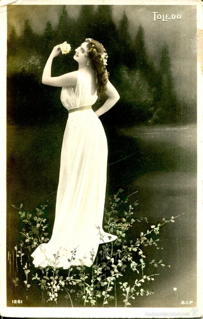 Postales: ACTRIZ MARIA DE TOLEDO-1907-RARA