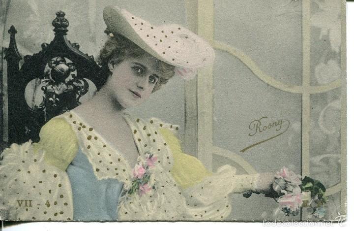 Postales: MUJER MODERNISTA-1905
