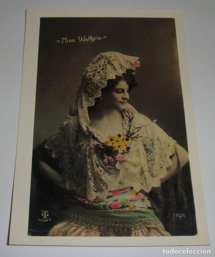 Postales: POSTAL ART NOUVEAU. NINA WALKYRIA.