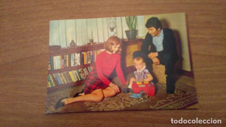 Cartoline: POSTAL PARELA CON NI&Ntilde;A ESCRITA