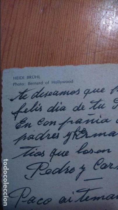 Postales: HEIDI BRUHL - Foto 2