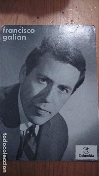 Postales: francisco galian - Foto 1